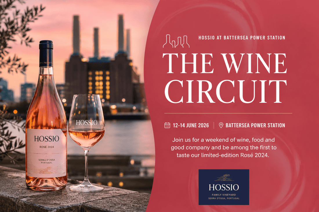 Hossio at The Wine Circuit, Battersea Power Station - Hossio Wines | Boutique Portuguese Rosé  | Serra d’Ossa Alentejo